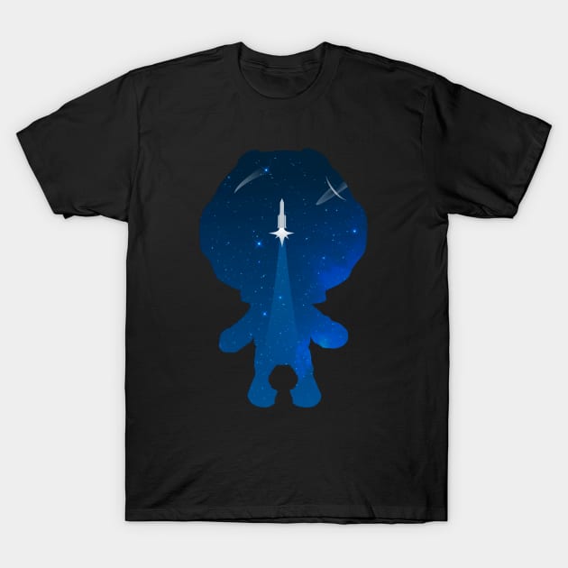 Little Astronaut T-Shirt by jeffmcdowalldesign